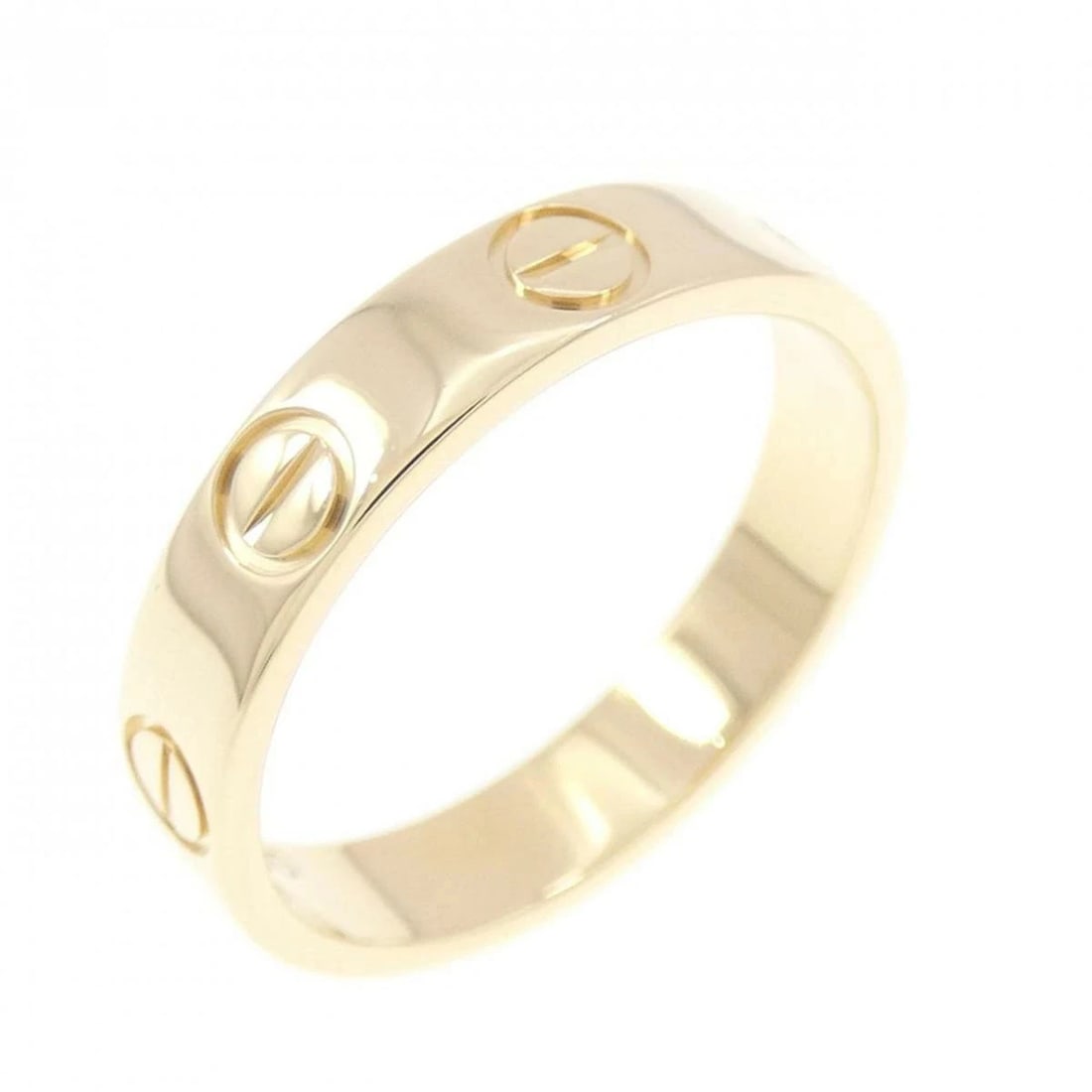 CARTIER MINI LOVE RING 750 YELLOW GOLD: Cartier Mini Love Ring 750 Yellow Gold Brand: Cartier Type/Style: Ring Material: 750 Yellow Gold Color: yellow gold Size: US 6 Accessories: None Accessories Notice: When purchasing pre-own