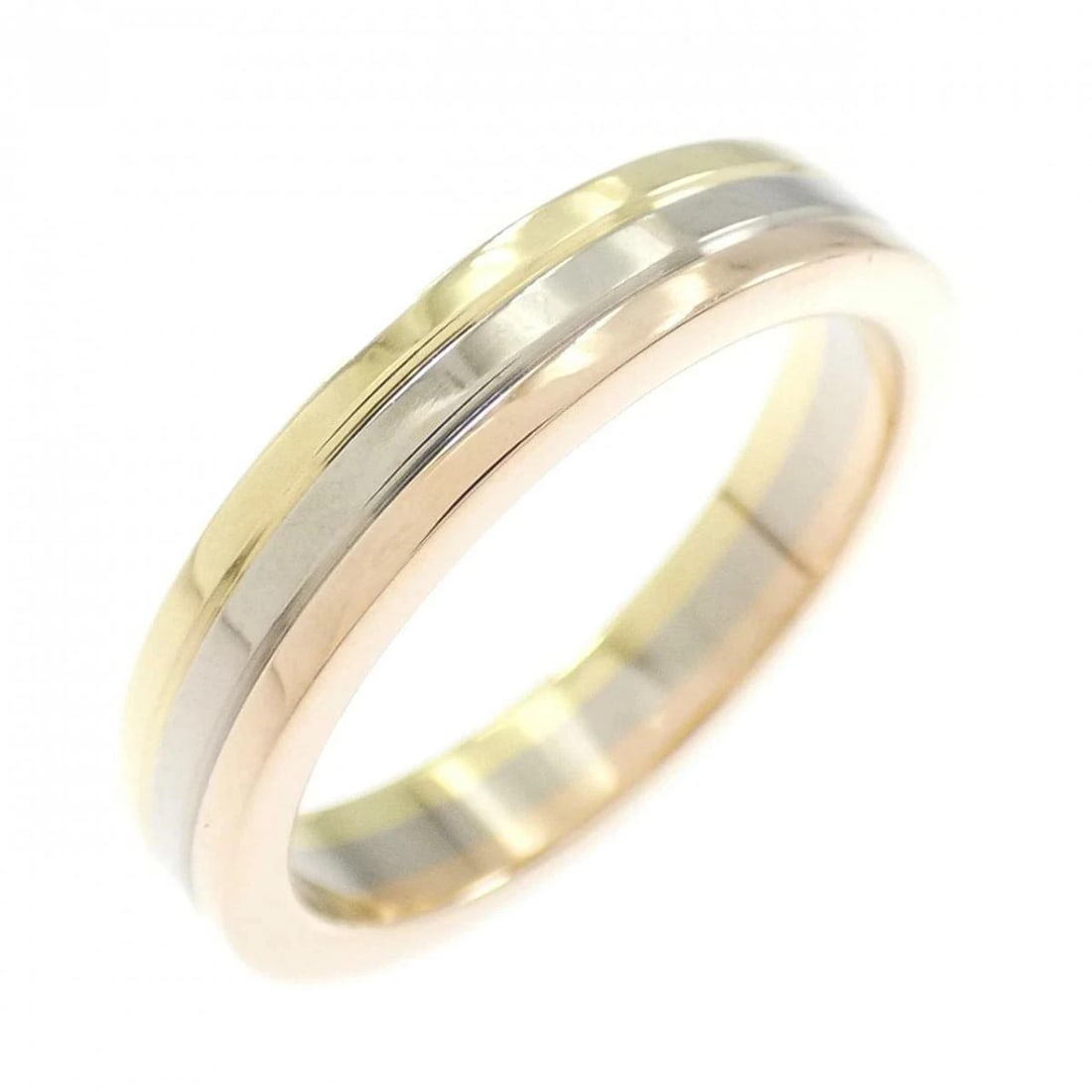 CARTIER VENDOME RING 750 GOLD: Cartier Vendome Ring 750 Gold Brand: Cartier Type/Style: Ring Material: 750 yellow gold 750 white gold 750 pink gold Color: YG,WG,PG Size: US 6 Accessories: None Accessories Notice: When p