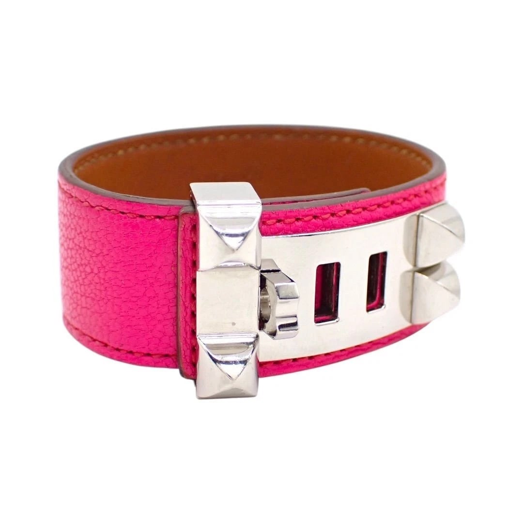 HERMES BRACELET ROSE - 2