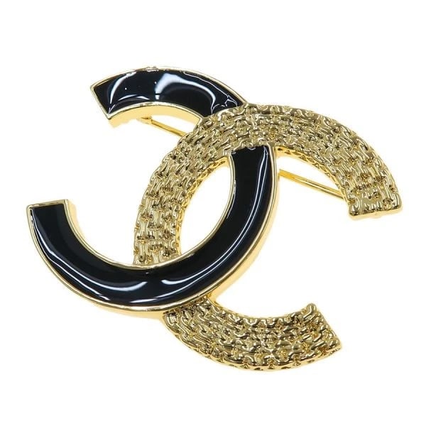 CHANEL BROOCH GP PLATED: Chanel Brooch GP Plated Brand: CHANEL Type/Style: Brooch Material: GP Plating Color: Gold Size: None Accessories: None Accessories Notice: When purchasing pre-owned goods, please refer to