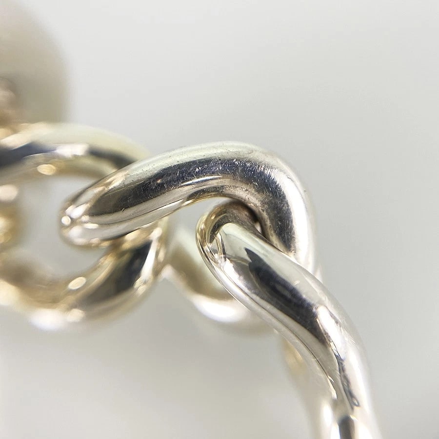 HERMES CROISETTE SILVER RING - 5