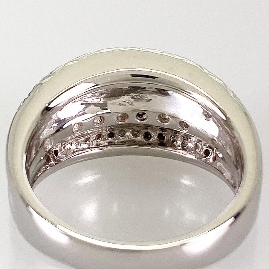 RING PLATINUM RUBY DIAMOND - 3