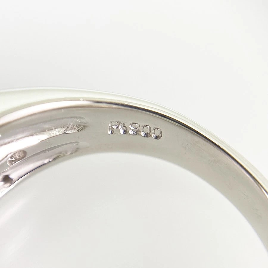 RING PLATINUM RUBY DIAMOND - 4