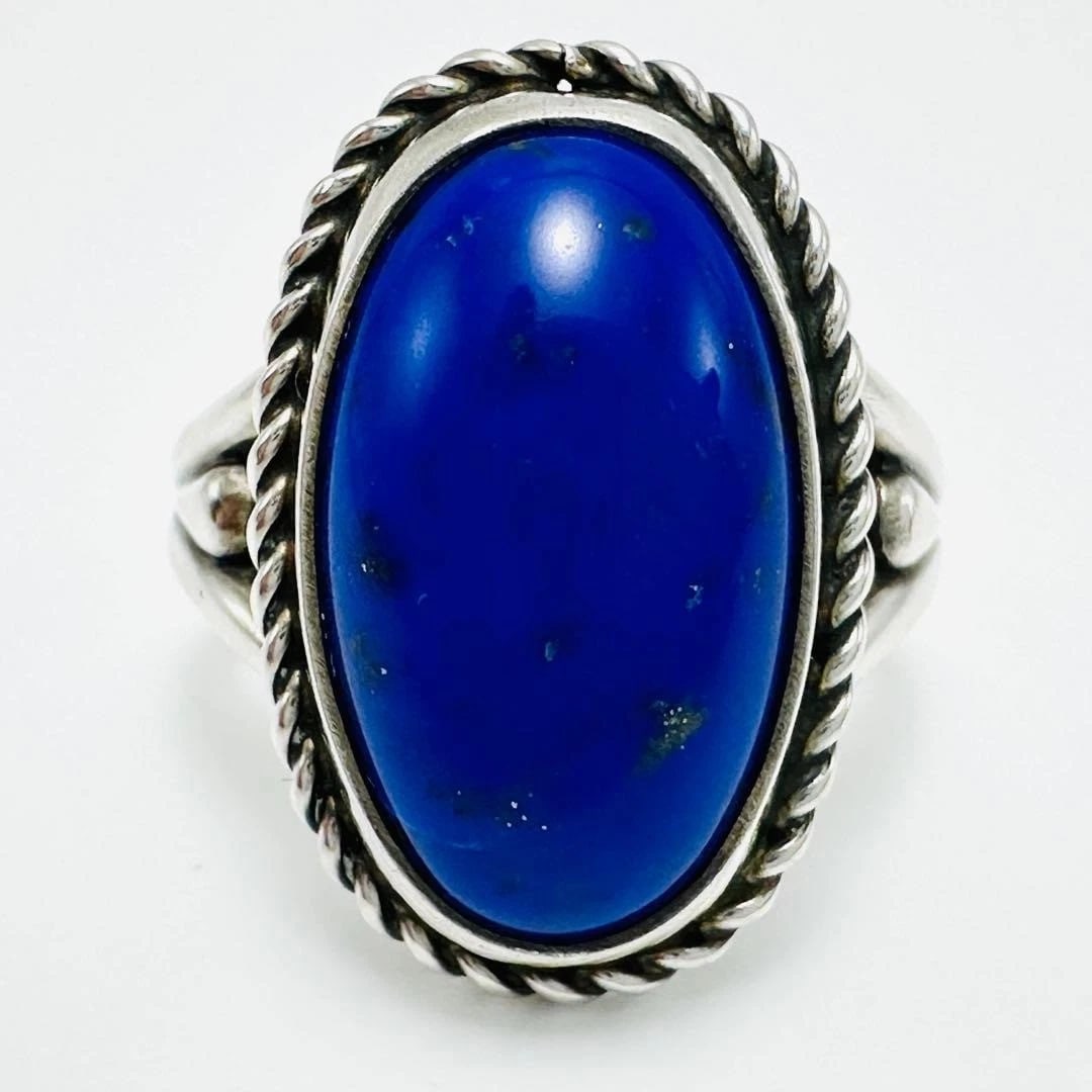 GEORG JENSEN LAPIS LAZULI RING - 6
