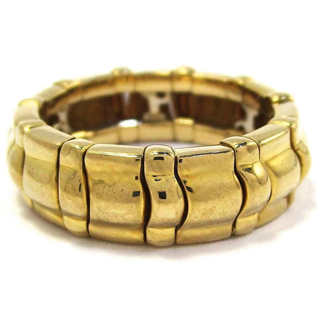 PIAGET TANAGRA 18K YELLOW GOLD BAND RING: Piaget Tanagra 18k Yellow Gold Band Ring Brand: Piaget Type/Style: Ring Material: 18k Yellow Gold Color: Yellow Size: US6.75 Accessories: None Accessories Notice: When purchasing pre-owned