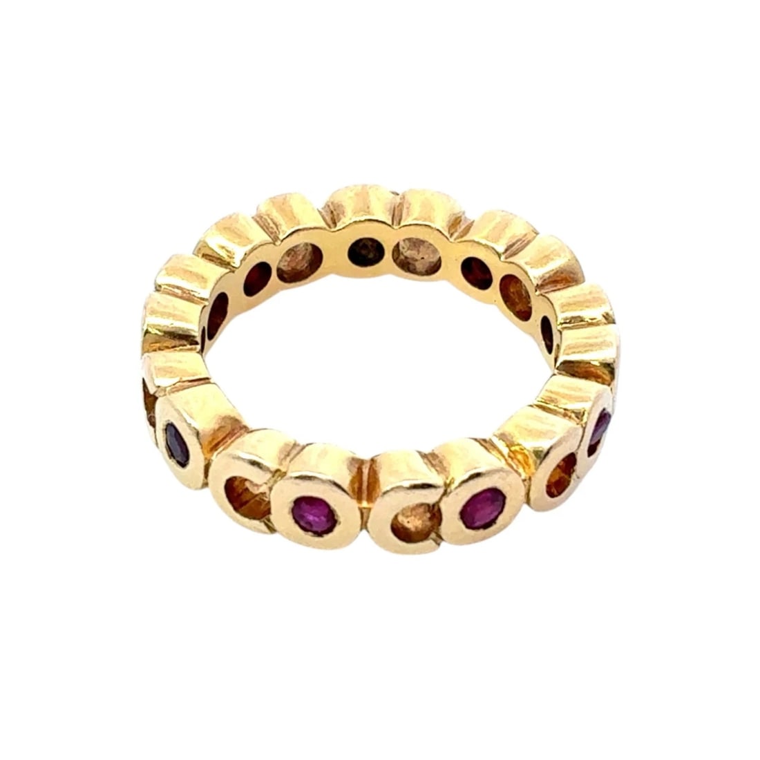 CHANEL COCO MARK RUBY RING YELLOW GOLD 18K - 2