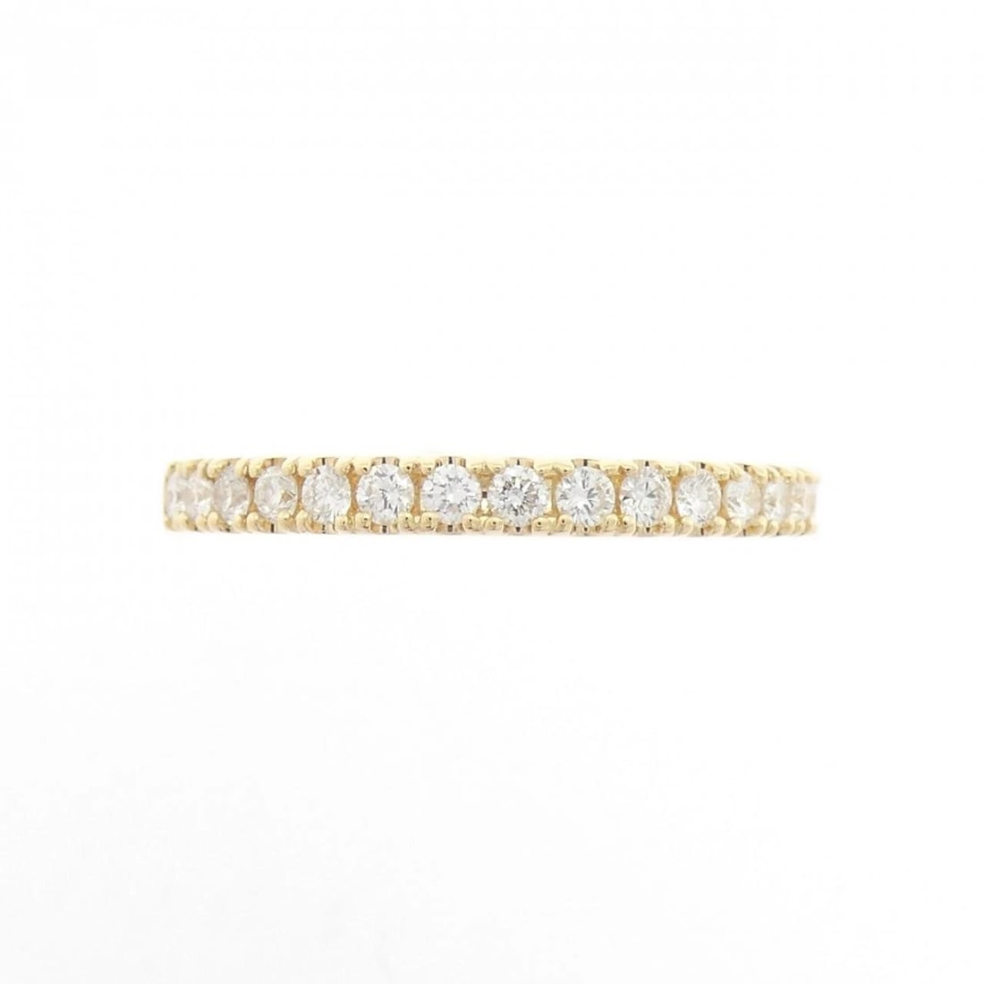 K18YG DIAMOND RING: K18YG Diamond Ring Brand: Unbranded Type/Style: Diamond Ring Material: K18YG, Color: Yellow Gold Size: US 5 3/4 Accessories: None Accessories Notice: When purchasing pre-owned goods, please refer to