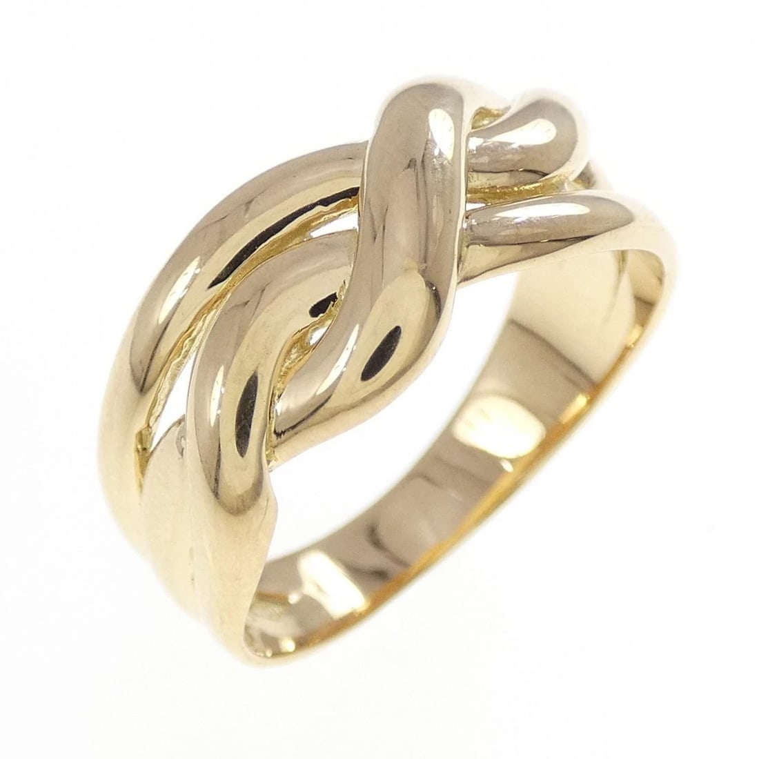 K18YG RING: K18YG ring Brand: Unbranded Type/Style: Ring Material: K18 yellow gold, Color: Yellow Gold Size: US 6 3/4 Accessories: None Accessories Notice: When purchasing pre-owned goods, please refer to the