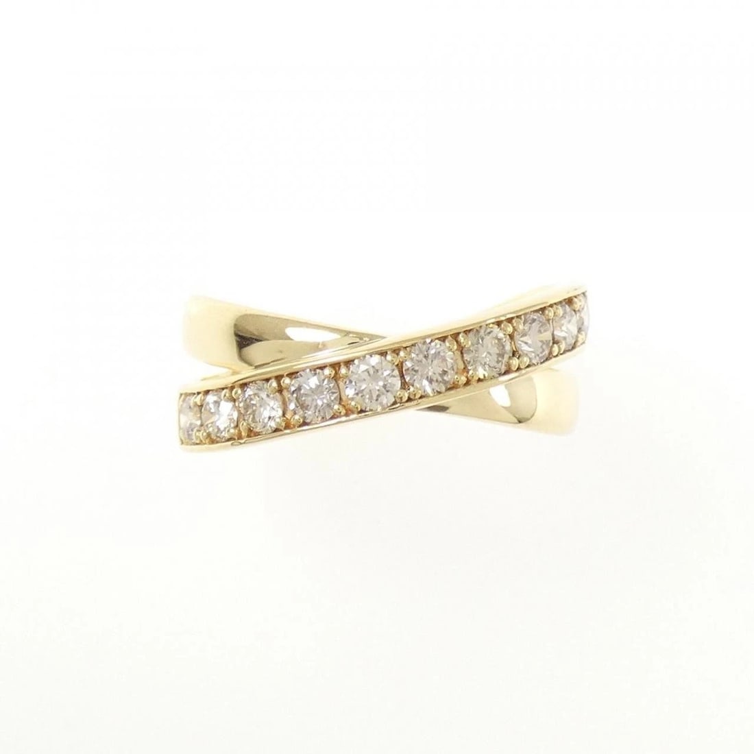 K18YG DIAMOND RING - 2