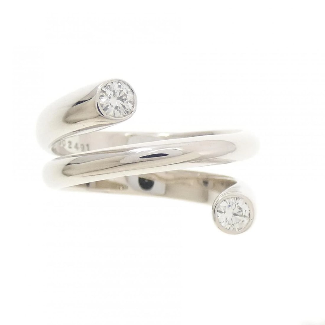 K14WG DIAMOND RING: K14WG Diamond Ring Brand: Unbranded Type/Style: Diamond Ring Material: 14 white gold, Color: White Gold Size: US 7 Accessories: None Accessories Notice: When purchasing pre-owned goods, pl