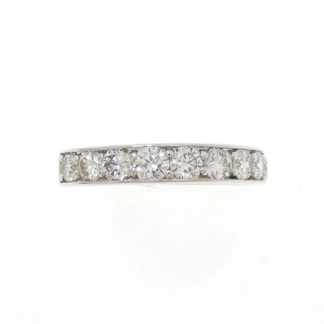 PT900 DIAMOND RING: PT900 Diamond Ring Brand: Unbranded Type/Style: Diamond Ring Material: Platinum900, Color: Silver Size: US 7 1/4 Accessories: None Accessories Notice: When purchasing pre-owned goods, plea