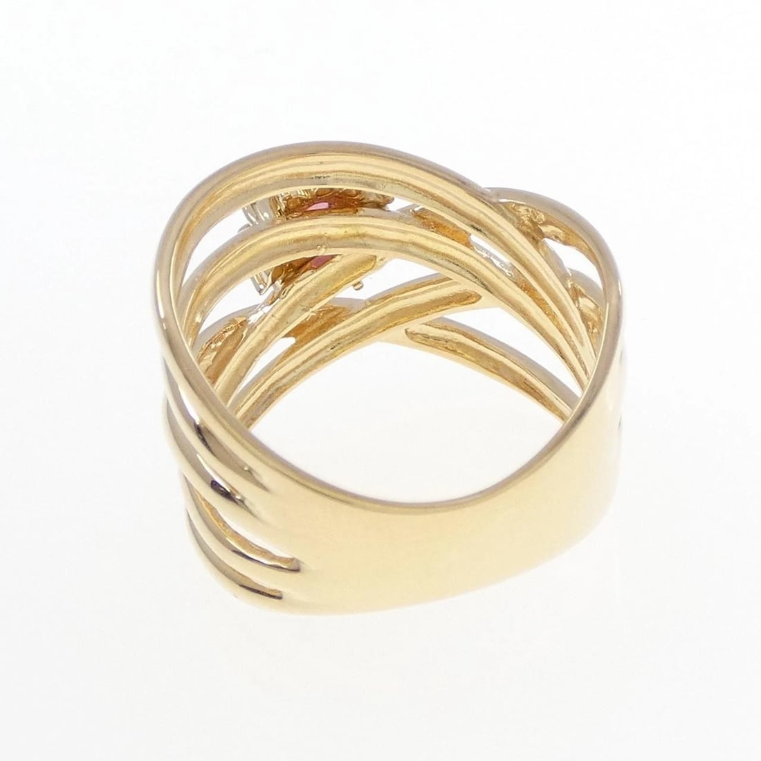 K18YG RUBY RING - 3