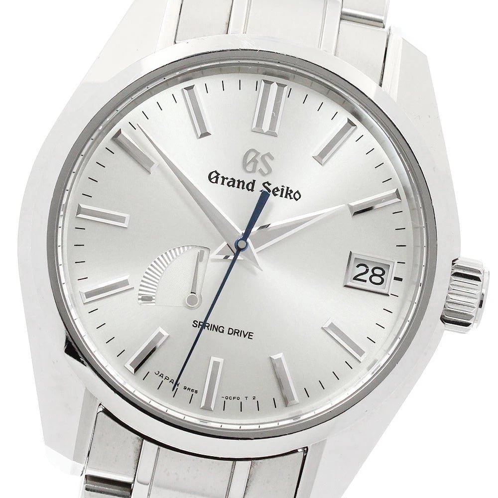 SEIKO GRAND SEIKO POWER RESERVE DATE SPRING DRIVE WATCH: SEIKO Grand Seiko Power reserve date Spring drive Watch Brand: SEIKO Type/Style: Wristwatch Material: Band Material Stainless Steel, Case Material Stainless Steel Color: Dial Color Silver Size: Case S