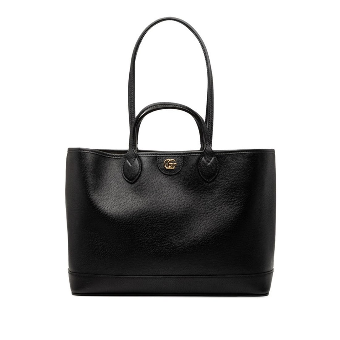 GUCCI GG MARMONT DOUBLE G TOTE BAG, HANDBAG, SHOULDER BAG: Gucci GG Marmont Double G Tote Bag, Handbag, Shoulder Bag Brand: Gucci Type/Style: Handbag, Shoulder bag, Tote bag Material: Leather , PVC Color: Black Size: (HxWxD) 28cm x 37.5cm x 14cm / 11.02'' x 1