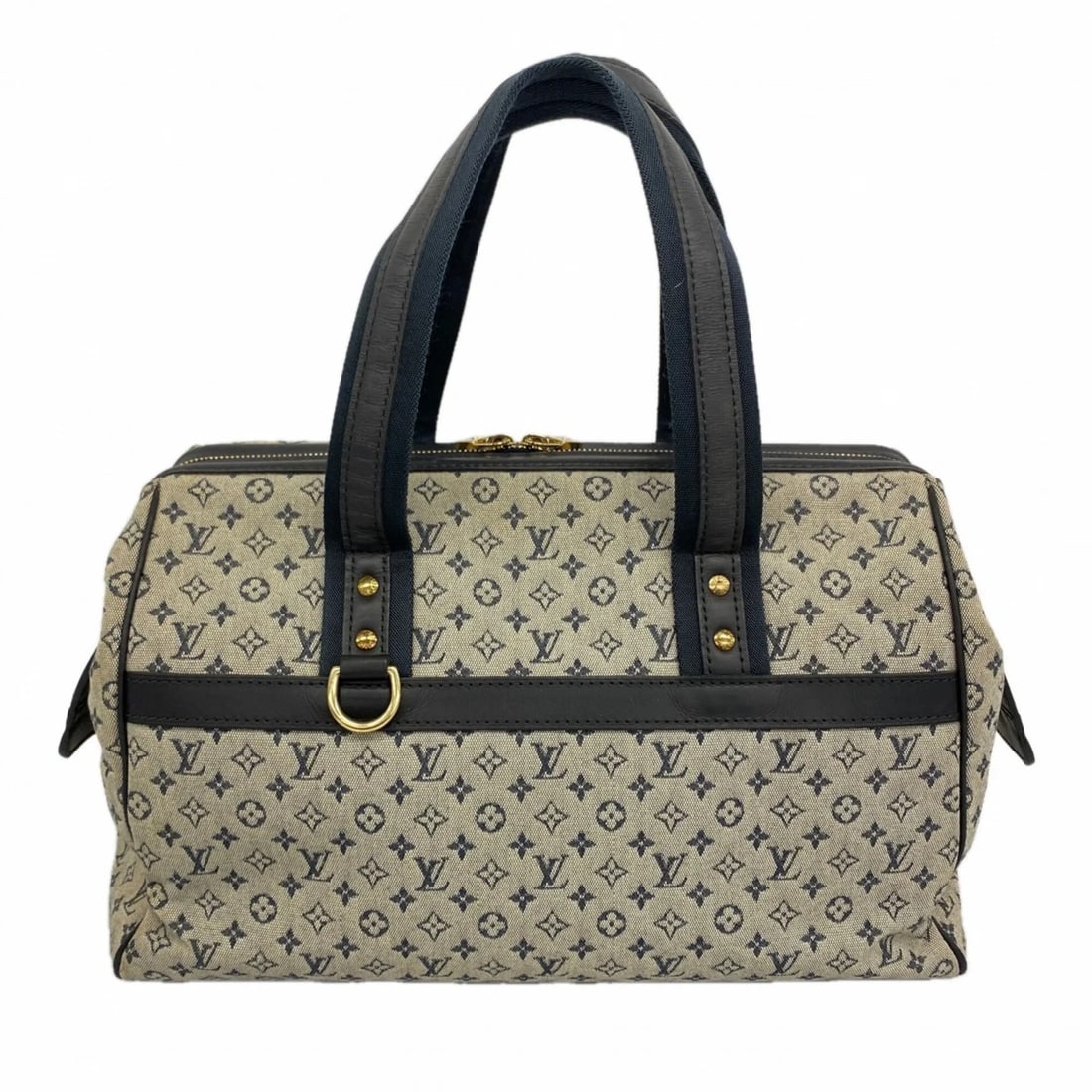 LOUIS VUITTON MONOGRAM MINI JOSEPHINE GM HANDBAG BLUE WOMEN: Louis Vuitton Monogram Mini Josephine GM Handbag Blue Women Brand: Louis Vuitton Type/Style: Handbag Material: Monogram Color: Blue Size: (HxWxD) 23cm x 35cm x 16cm / 9.05'' x 13.77'' x 6.29'' Acc