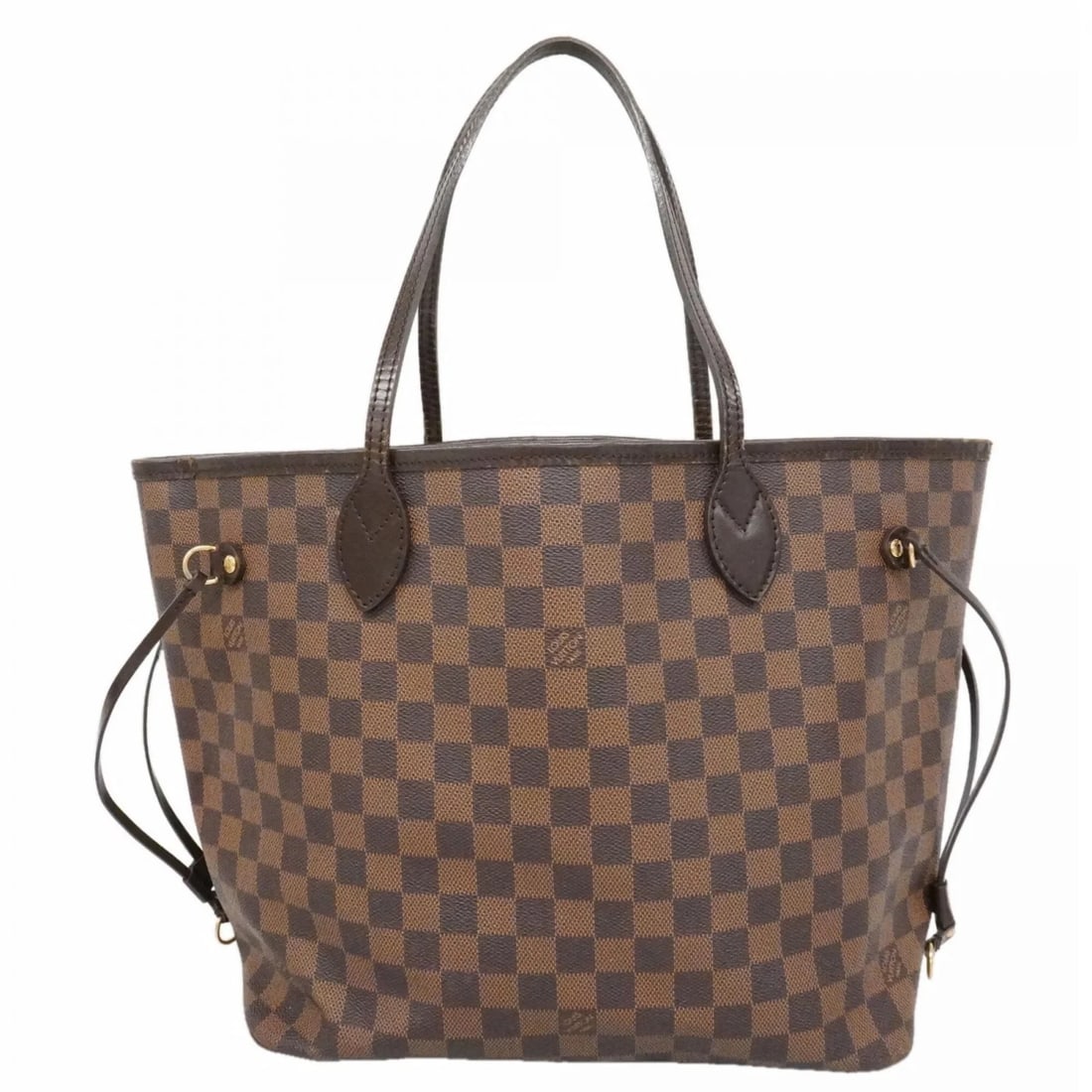 LOUIS VUITTON DAMIER NEVERFULL MM TOTE BAG EBENE: Louis Vuitton Damier Neverfull MM Tote Bag Ebene Brand: Louis Vuitton Type/Style: Tote bag Material: Damier Ebene Canvas Color: Ebene Size: (HxWxD) 29cm x 32cm x 16cm / 11.41'' x 12.59'' x 6.29''