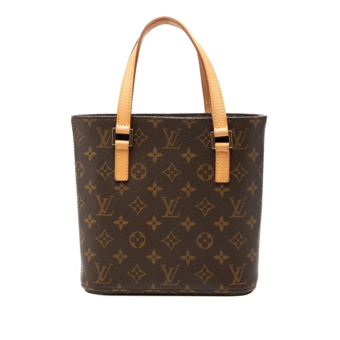LOUIS VUITTON MONOGRAM VAVIN PM HANDBAG BROWN LEATHER WOMEN (1 of 3)