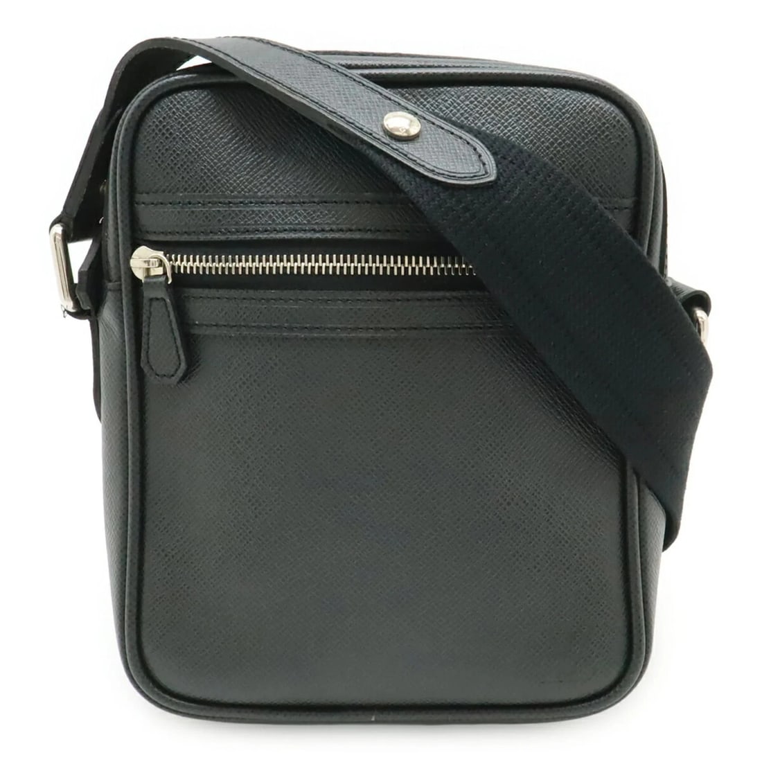 LOUIS VUITTON TAIGA DIMITRI SHOULDER BAG LEATHER: LOUIS VUITTON Taiga Dimitri Shoulder Bag Leather Brand: Louis Vuitton Type/Style: Shoulder bag Material: Taiga Leather,Monogram Color: Ardoise Size: (HxWxD)22cm x 17.5cm x 6cm / 8.66'' x 6.88'' x 2.36