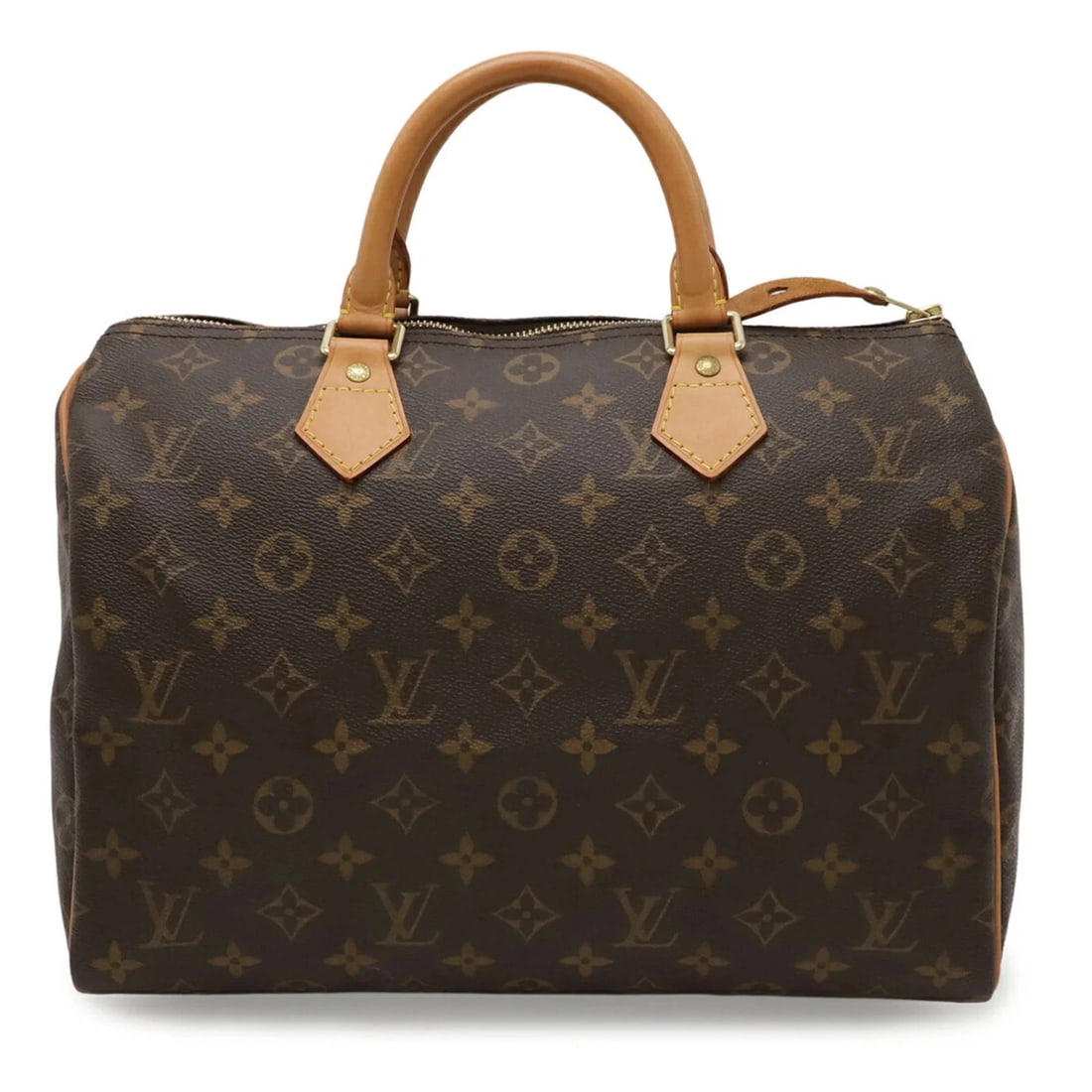 LOUIS VUITTON MONOGRAM SPEEDY 30 HANDBAG: LOUIS VUITTON Monogram Speedy 30 Handbag Brand: Louis Vuitton Type/Style: Handbag Material: Monogram Color: Brown Size: (HxWxD)21.5cm x 31cm x 17.5cm / 8.46'' x 12.2'' x 6.88'' Accessories: None <