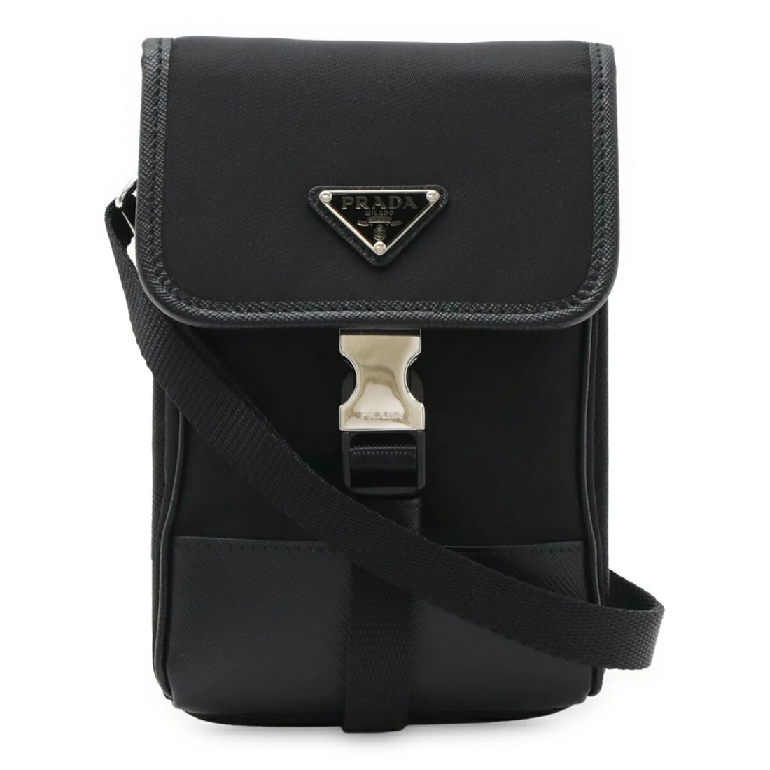 PRADA TRIANGLE SMARTPHONE CASE, SHOULDER BAG, HANDBAG, POUCH (1 of 4)