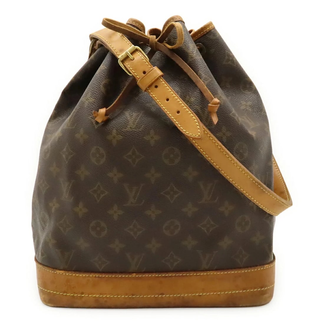 LOUIS VUITTON MONOGRAM NOE SHOULDER BAG: LOUIS VUITTON Monogram Noe Shoulder Bag Brand: Louis Vuitton Type/Style: Shoulder bag Material: Monogram,Canvas,PVC,Coated Canvas Color: Brown Size: (HxWxD)35cm x 26cm x 18.5cm / 13.77'' x 10.23'' x 7