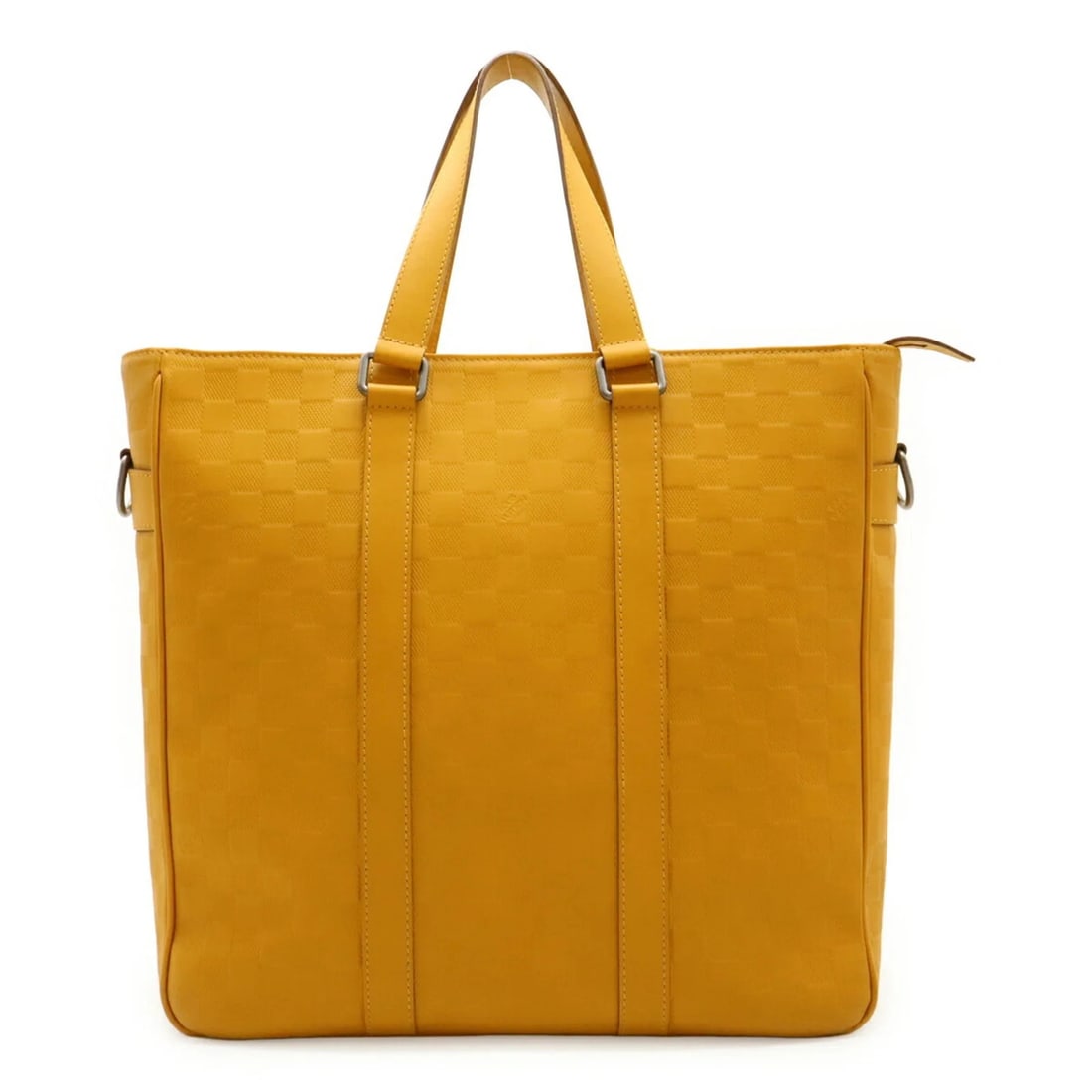 LOUIS VUITTON DAMIER INFINI NEO TADAO TOTE BAG/HANDBAG: LOUIS VUITTON Damier Infini Neo Tadao Tote Bag/Handbag Brand: Louis Vuitton Type/Style: Handbag, Tote bag Material: Damier infini Color: Solar Size: (HxWxD)36cm x 36.5cm x 11cm / 14.17'' x 14.37'' x 4