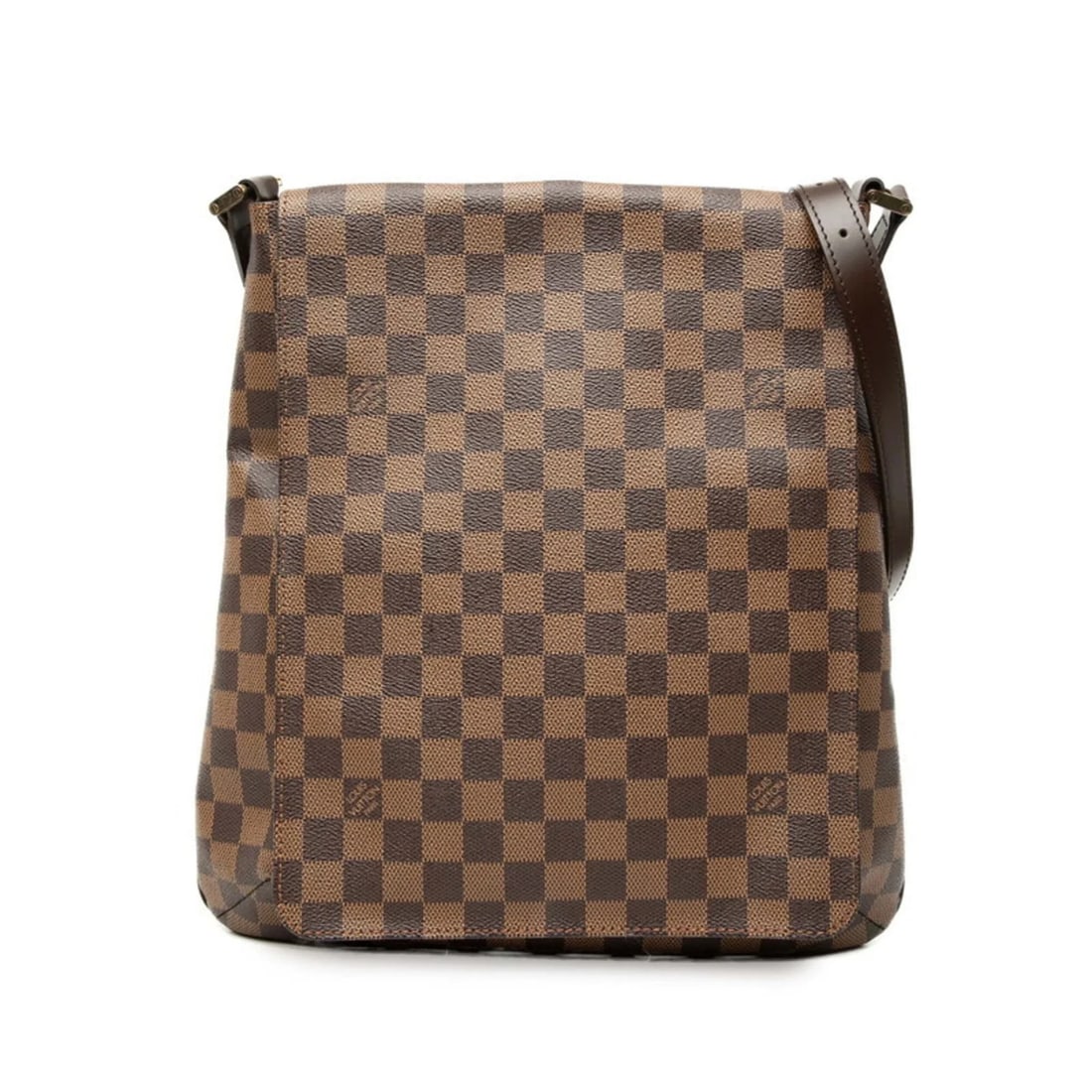 LOUIS VUITTON DAMIER MUSETTE CROSSBODY SHOULDER BAG BROWN: Louis Vuitton Damier Musette Crossbody Shoulder Bag Brown Brand: Louis Vuitton Type/Style: Shoulder bag Material: PVC , Leather Color: Brown Size: (HxWxD) 36cm x 31.5cm x 2cm / 14.17'' x 12.4'' x 0.78