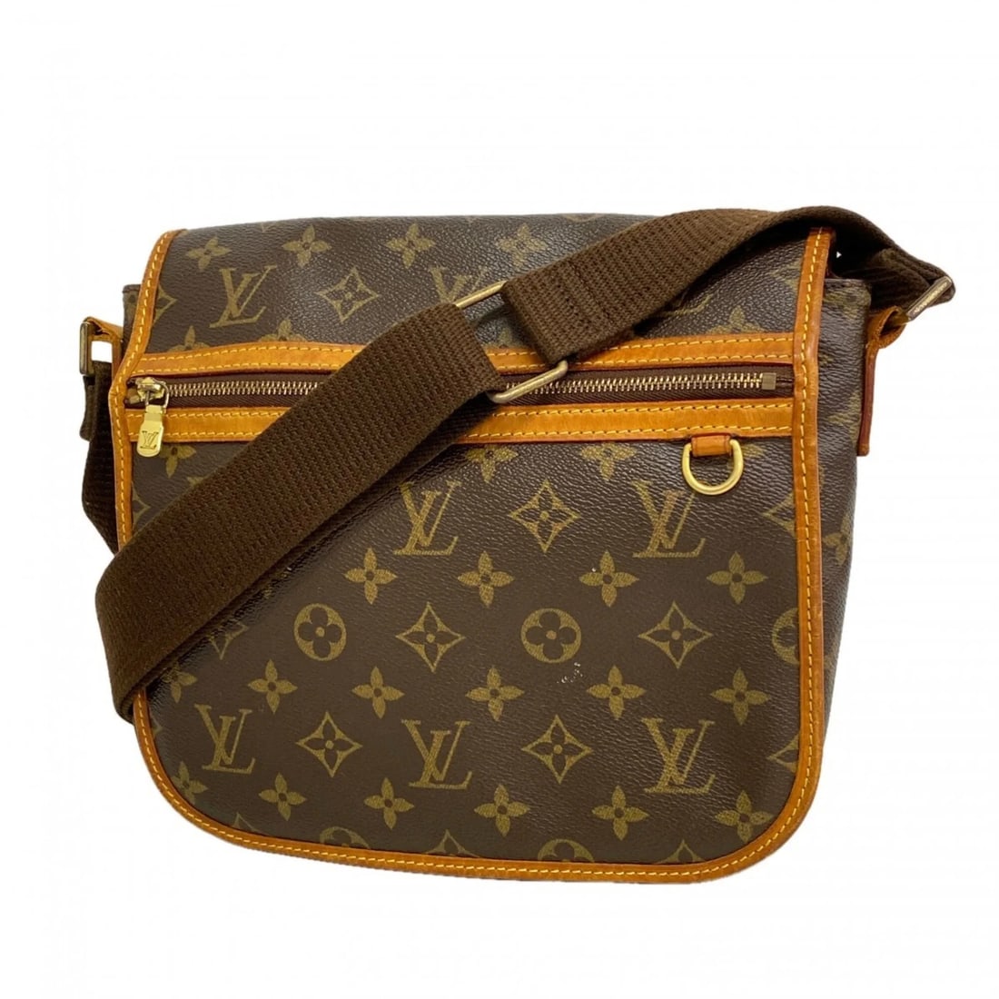 LOUIS VUITTON MONOGRAM BOSPHORE PM SHOULDER BAG BROWN: Louis Vuitton Monogram Bosphore PM Shoulder Bag Brown Brand: Louis Vuitton Type/Style: Shoulder bag Material: PVC coated canvas Color: Brown Size: (HxWxD) 23cm x 24.5cm x 8cm / 9.05'' x 9.64'' x 3.14'