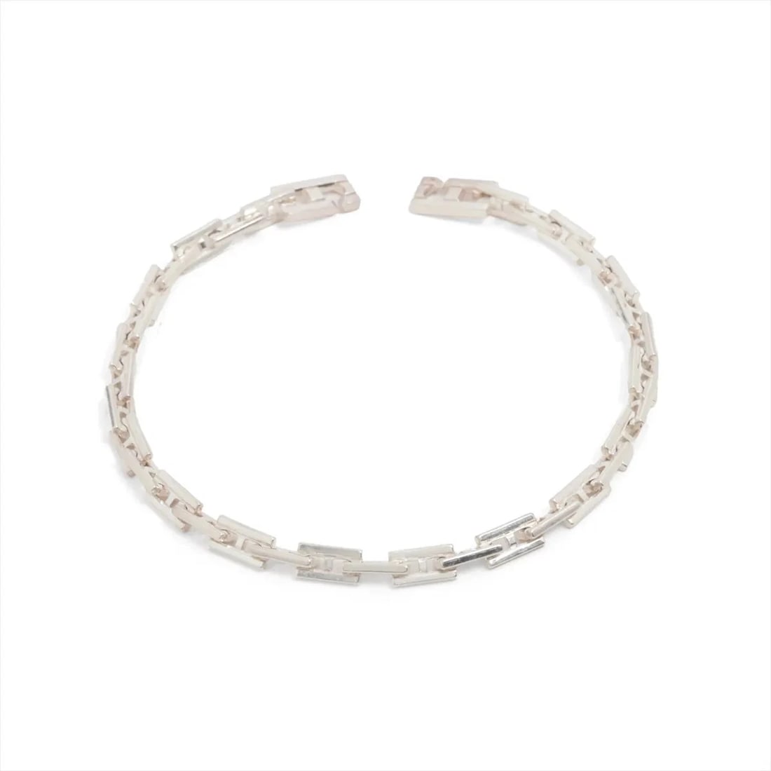 HERMES HERCULES BRACELET: Hermes Hercules Bracelet Brand: Hermes Type/Style: Bracelet Material: 925 Color: Silver Size: Bracelet length:16.5cm Accessories: None Accessories Notice: When purchasing pre-owned goods, please