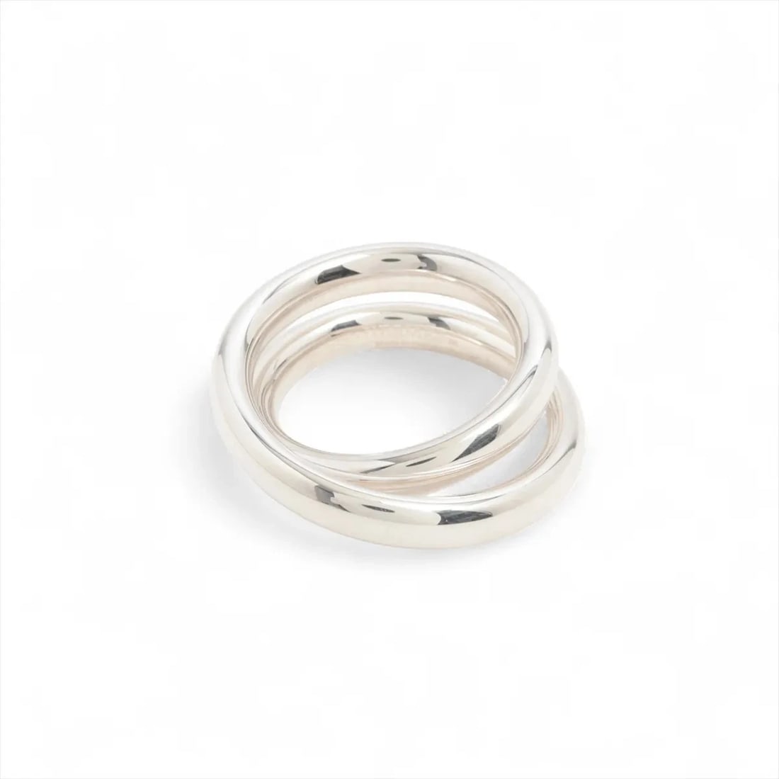 HERMES VERTIGES RING 925 SILVER: Hermes Vertiges Ring 925 Silver Brand: Hermes Type/Style: Ring Material: 925 Color: Silver Size: 7.5 US Accessories: None Accessories Notice: When purchasing pre-owned goods, please refer to the