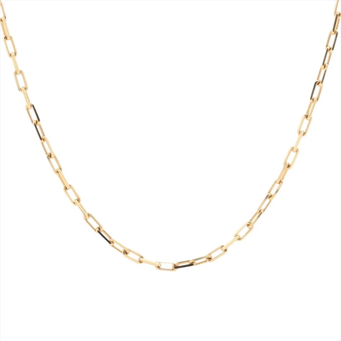 CARTIER SANTOS DOO CARTIER NECKLACE: Cartier Santos Doo Cartier Necklace Brand: Cartier Type/Style: Necklace Material: 750(YG) Color: Yellow Gold Size: Chain length:56cm Accessories: None Accessories Notice: When purchasing pre-owned