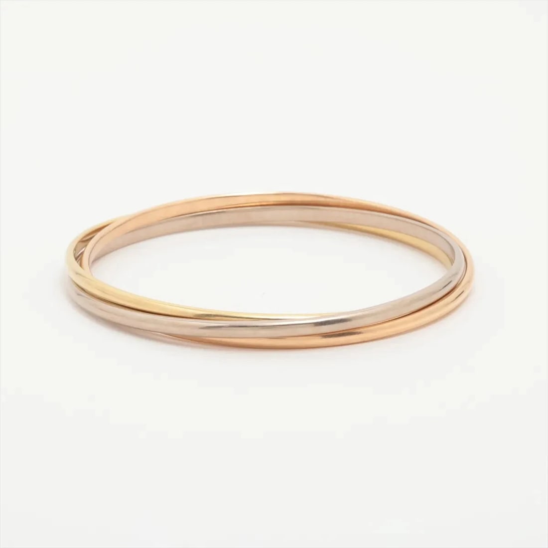 CARTIER TRINITY BRACELET 750(YG PG WG) (1 of 3)