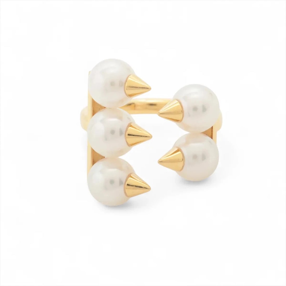 TASAKI DANGER PEARL RING 750(YG): TASAKI Danger Pearl Ring 750(YG) Brand: TASAKI Type/Style: Ring Material: 750(YG) Color: Yellow Gold Size: 4.75 - 5 US Accessories: None Accessories Notice: When purchasing pre-owned goods, please