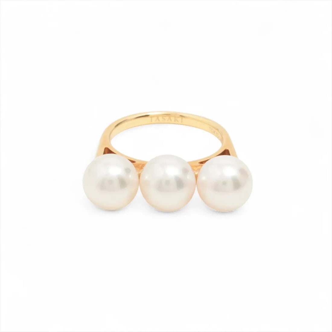 TASAKI BALANCE ERA PEARL RING: TASAKI Balance Era Pearl Ring Brand: TASAKI Type/Style: Ring Material: 750(YG) Color: Yellow Gold Size: 6US Accessories: None Accessories Notice: When purchasing pre-owned goods, please refer to the