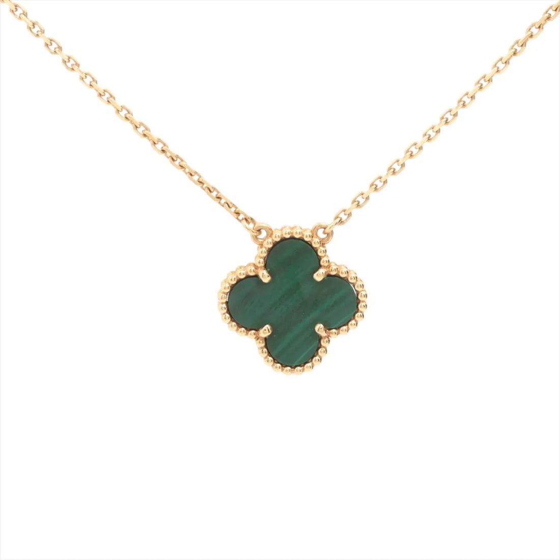VAN CLEEF & ARPELS NECKLACE 750(YG): Van Cleef & Arpels Necklace 750(YG) Brand: Van Cleef & Arpels Type/Style: Necklace Material: 750(YG) Color: Yellow Gold Size: Chain length:47cm Accessories: None Accessories Notice: When purchasing