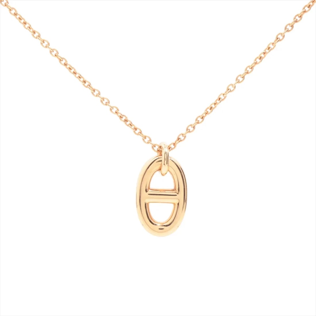 HERMES CHAINE D'ANCRE FARANDOLE NECKLACE 750(PG) (1 of 2)