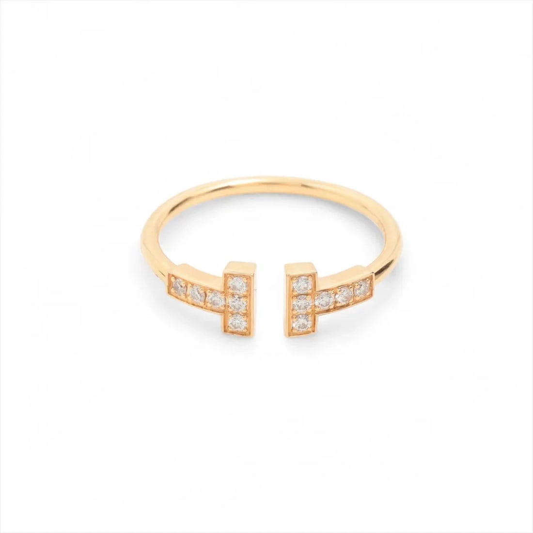 TIFFANY DIAMOND RING 750(YG): Tiffany diamond Ring 750(YG) Brand: Tiffany Type/Style: Ring Material: 750(YG) Color: Yellow Gold Size: 6.75 - 7 US Accessories: None Accessories Notice: When purchasing pre-owned goods, please refer