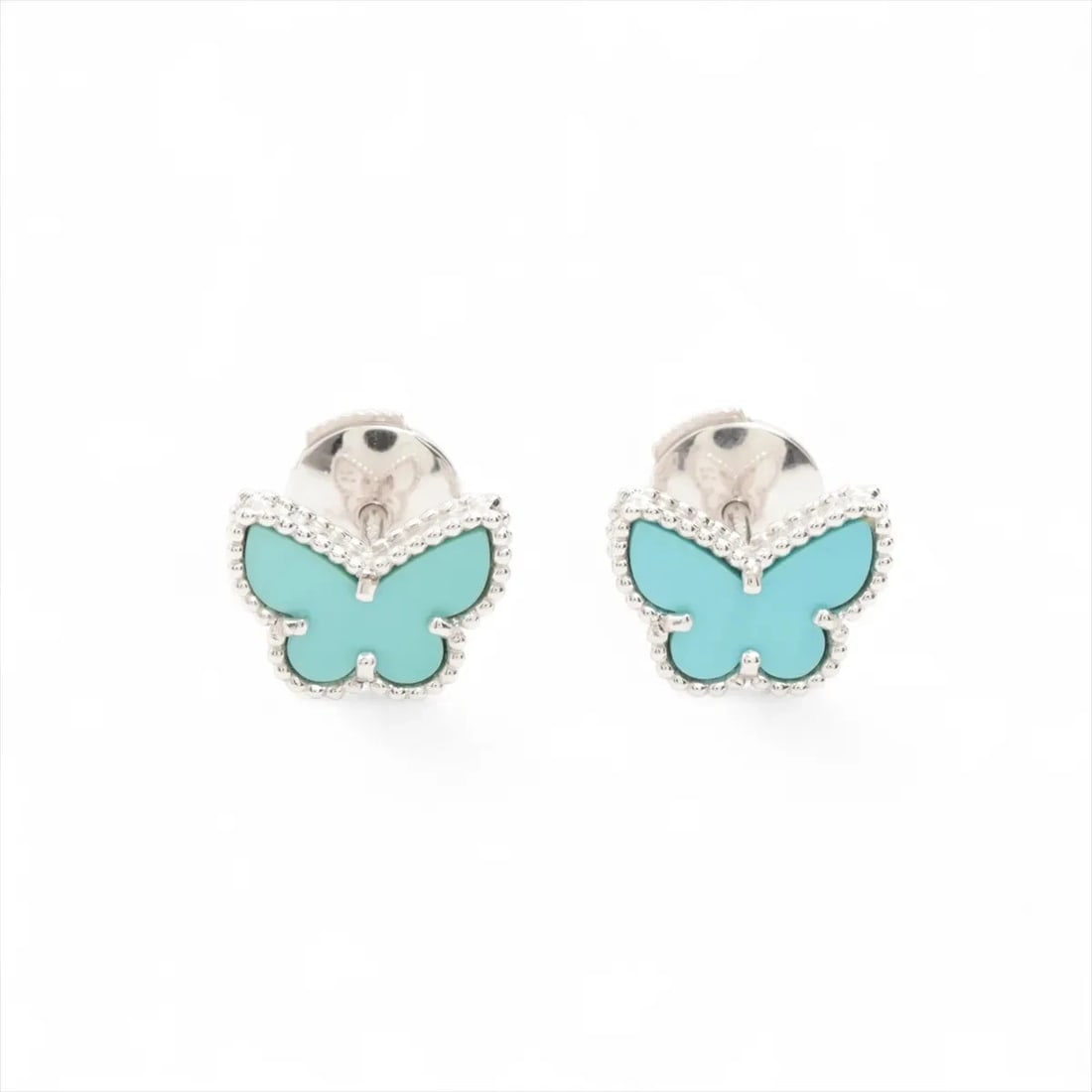 VAN CLEEF & ARPELS PIERCING JEWELRY 750(WG): Van Cleef & Arpels Piercing jewelry 750(WG) Brand: Van Cleef & Arpels Type/Style: Piercing jewelry Material: 750(WG) Color: White Gold Size: Height:0.8Length:1cm Accessories: None Accessor