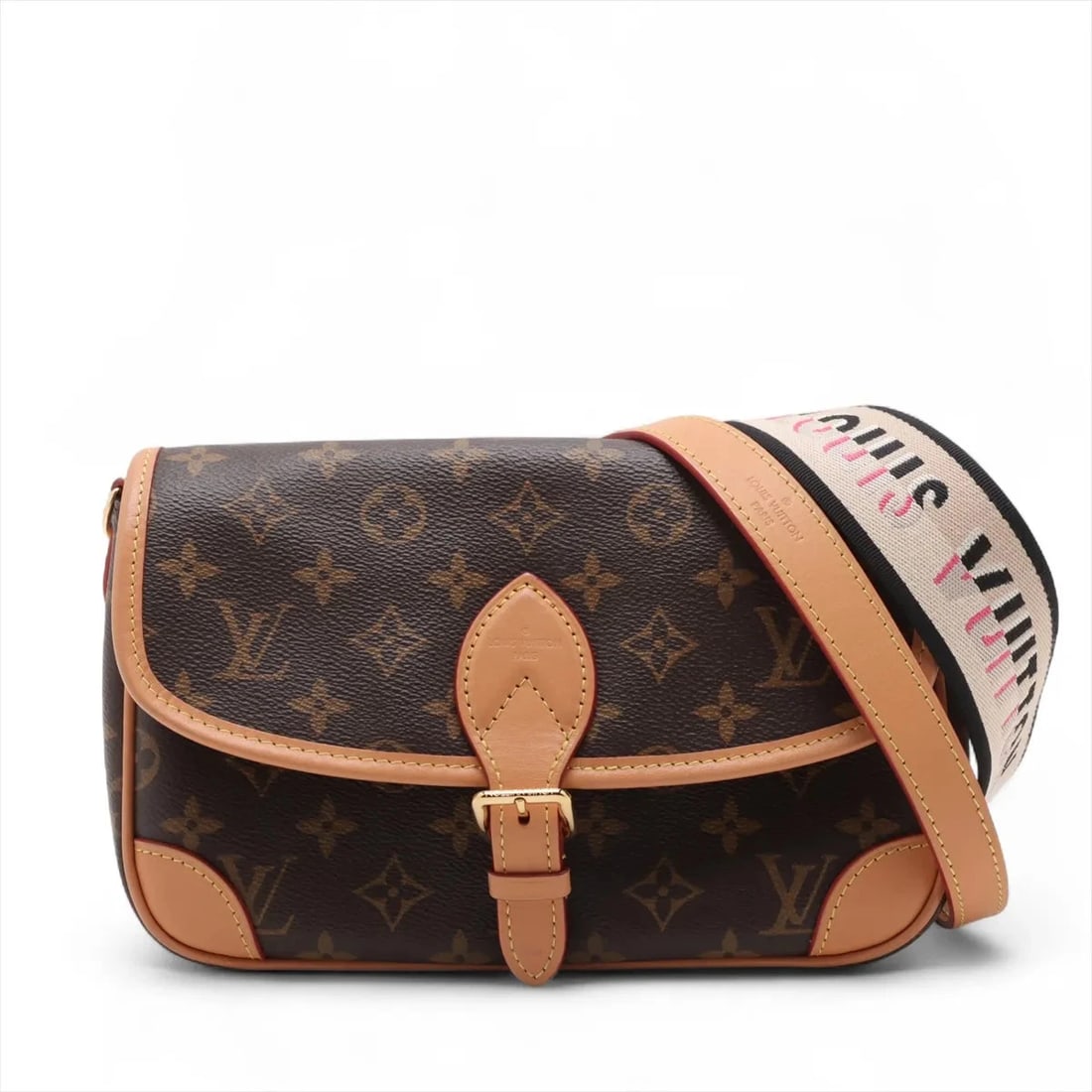 LOUIS VUITTON MONOGRAM DIANU NM PM BROWN: Louis Vuitton Monogram Dianu NM PM Brown Brand: Louis Vuitton Type/Style: Shoulder bag Material: None Color: Brown Size: Height:6.1inchLength:10.0inchDepth:3.7inch Accessories: None Access