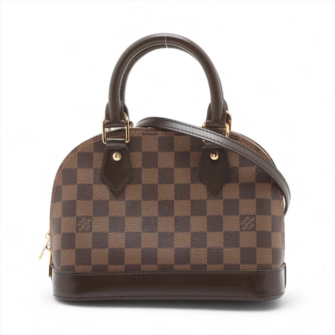 LOUIS VUITTON DAMIER ALMA BB BROWN: Louis Vuitton Damier Alma BB Brown Brand: Louis Vuitton Type/Style: Hand bag Material: None Color: Brown Size: Height:6.9inchLength:9.3inchDepth:4.5inch Accessories: None Accessories Notic
