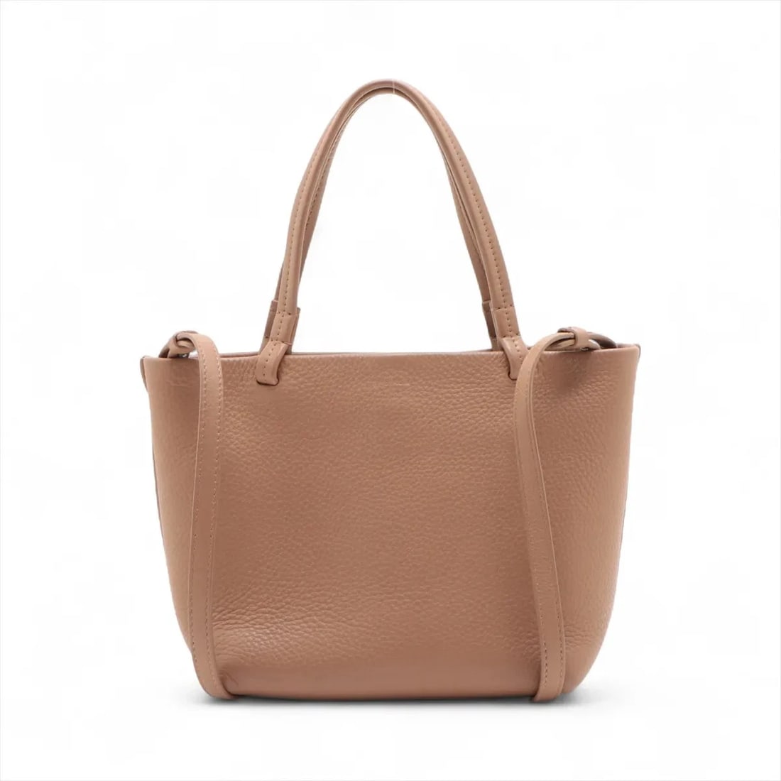 THE ROW PARK TOTE SMALL LEATHER 2 WAY HANDBAG BROWN (1 of 6)
