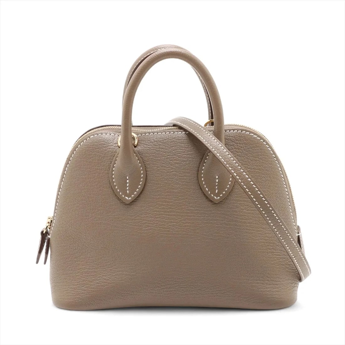 HERMES BOLIDE MINI 18 CHEVRE MYSORE ETOUPE (1 of 6)