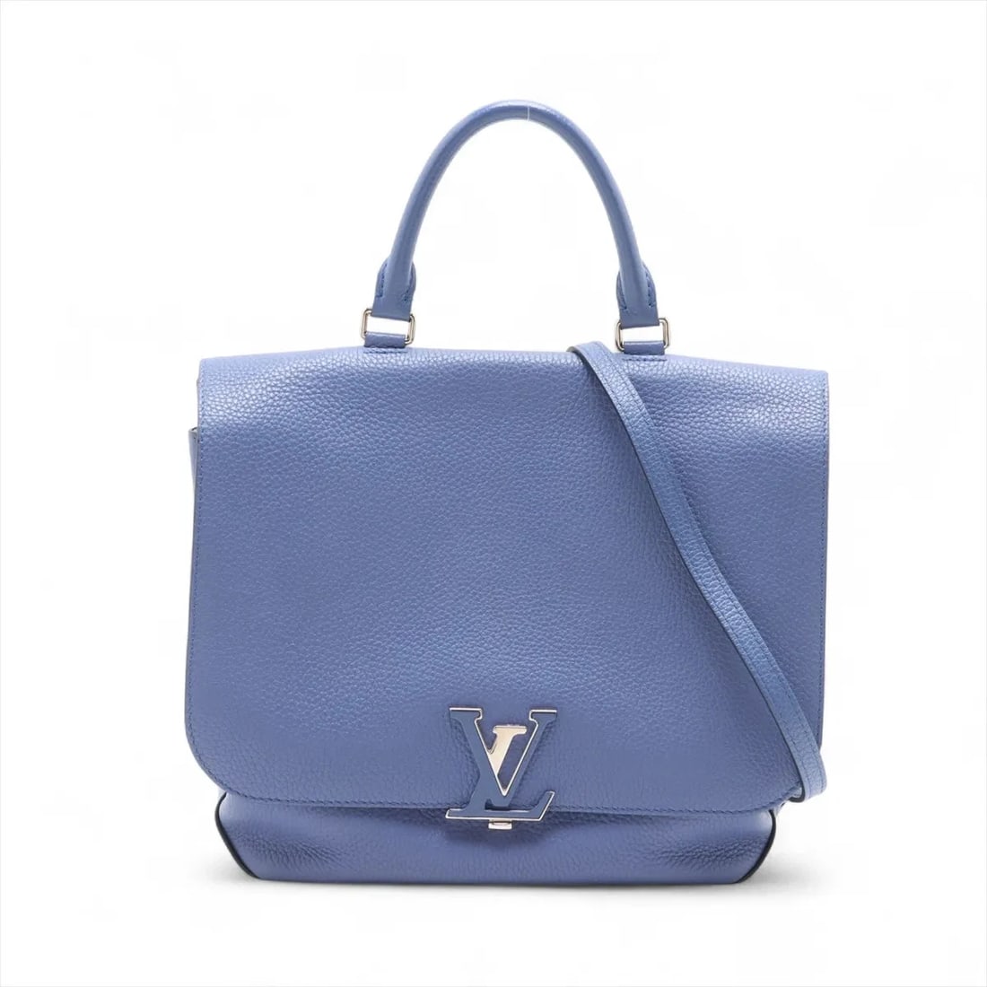LOUIS VUITTON TAURILLON VOLTA - BLUE: Louis Vuitton Taurillon Volta - Blue Brand: Louis Vuitton Type/Style: Hand bag Material: None Color: Blue Size: Height:10.2inchLength:11.0inchDepth:4.1inch Accessories: None Accessories No
