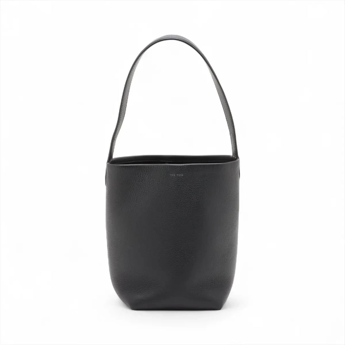 THE ROW PARK TOTE SMALL LEATHER SHOULDER BAG BLACK (1 of 5)