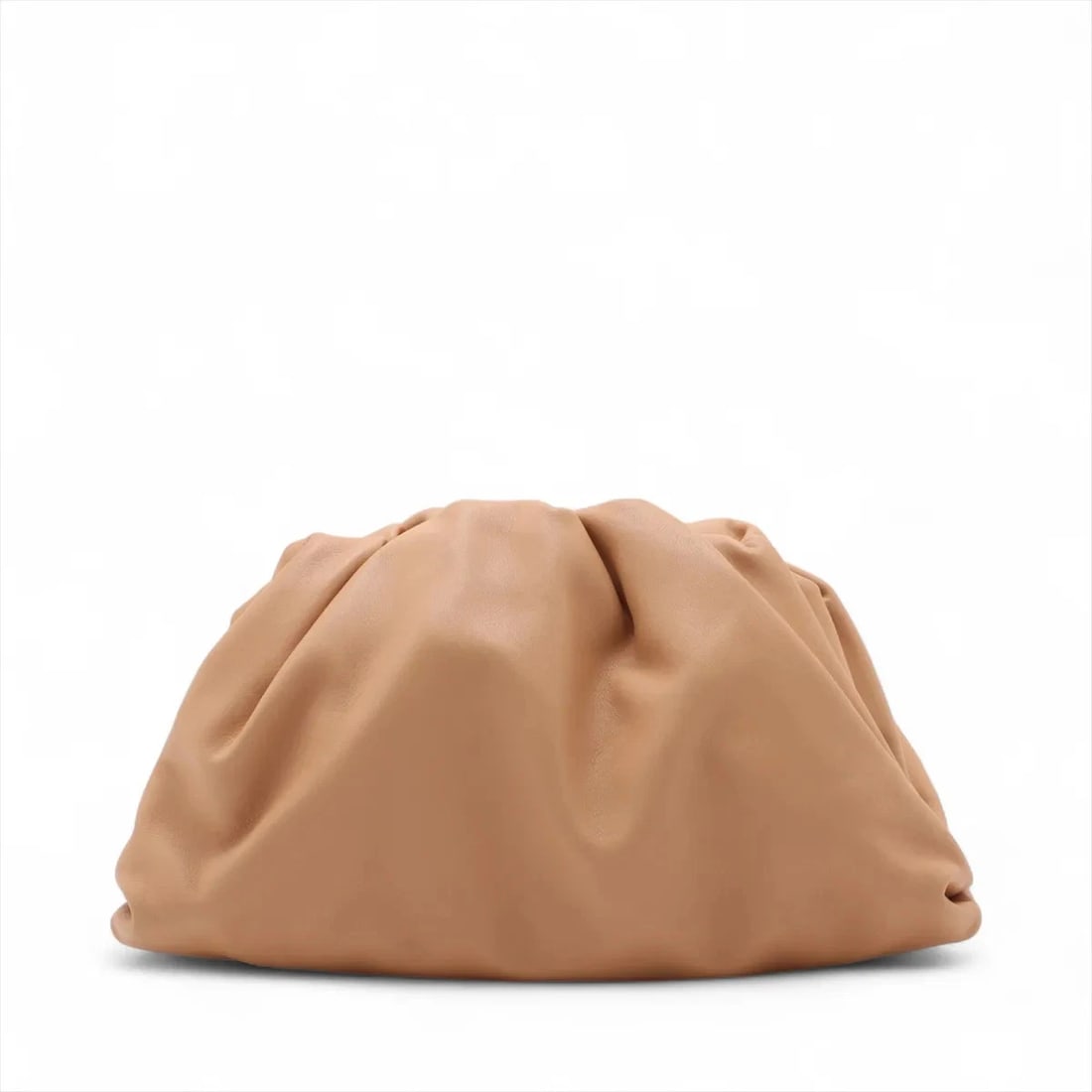 BOTTEGA VENETA THE POUCH LEATHER CLUTCH BAG BEIGE: Bottega Veneta The Pouch Leather Clutch bag Beige Brand: Bottega Veneta Type/Style: Clutch bag Material: Leather Color: Beige Size: Height:6.3inchLength:12.0inch Accessories: None Accessor