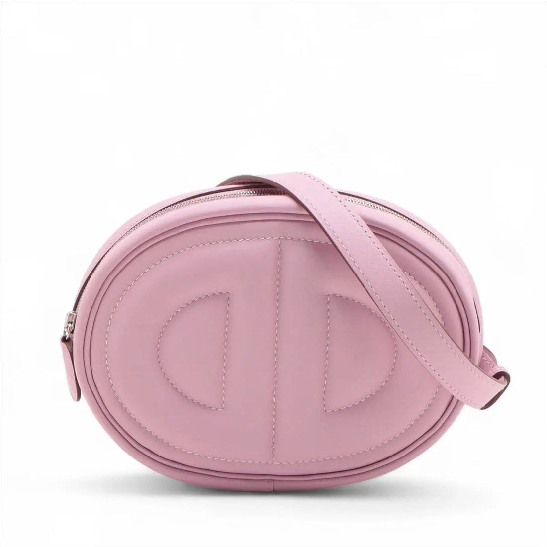 HERMES IN THE LOOP VEAU SWIFT MAUVE SYLVESTRE: Hermes In the loop Veau Swift Mauve sylvestre Brand: Hermes Type/Style: Waist bag/Crossbody bag Material: Veau Swift Color: Mauve sylvestre Size: Height:5.1inchLength:7.1inchDepth:1.6inch Accessor