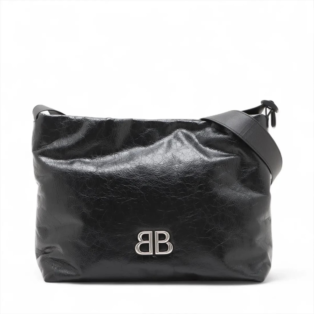 BALENCIAGA MONACO SMALL LEATHER SHOULDER BAG (1 of 5)