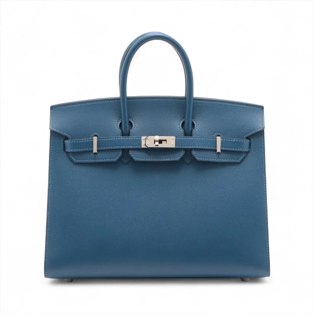 HERMES BIRKIN 25 SERIE VEAU MADAME BLUE (1 of 6)