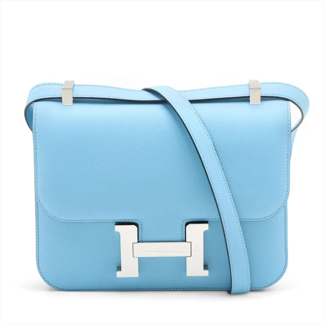 HERMES CONSTANCE 24 MIROIR VEAU EPSOM BLUE DU (1 of 5)