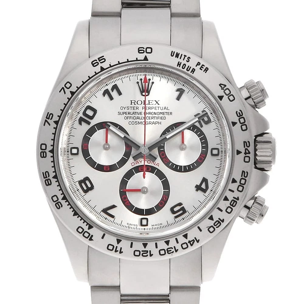 ROLEX COSMOGRAPH DAYTONA SILVER WATCH (1 of 2)